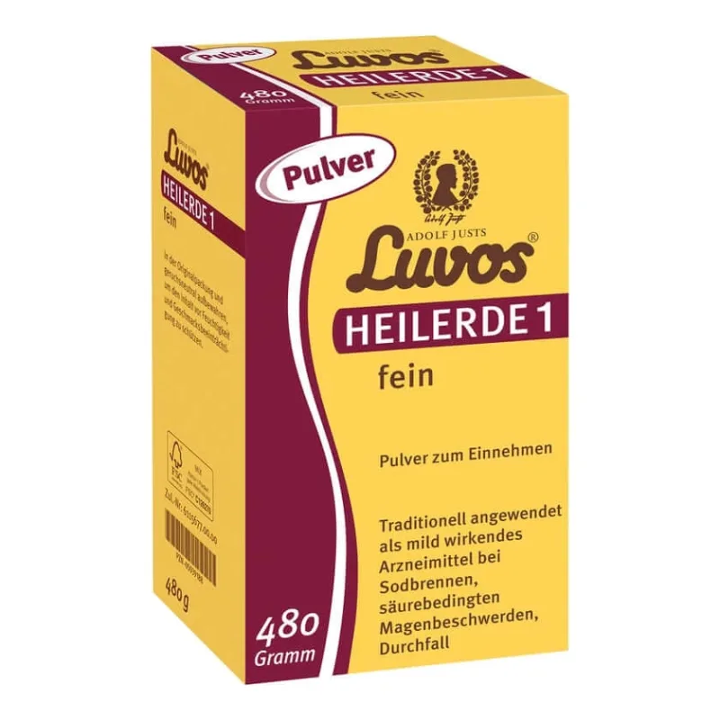 Luvos argilă vindecătoare 1 pulbere fină 480 g — preț și oferte