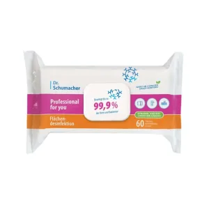 Professional For You Șervețele dezinfectante pentru suprafețe, 60 buc.