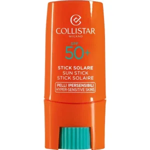 Collistar cremă solară pentru față cu factor de protecție solară 50+, stick, pentru piele hipersensibilă, protecție foarte ridicată, 9 g