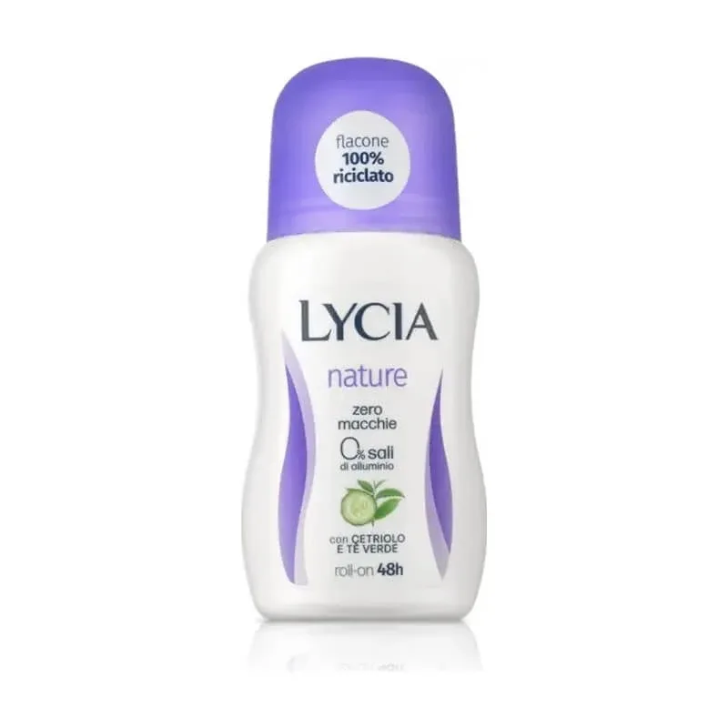 Lycia Nature zeromacchie cu castravete și ceai verde – deodorant roll-on 50 ml — preț și oferte