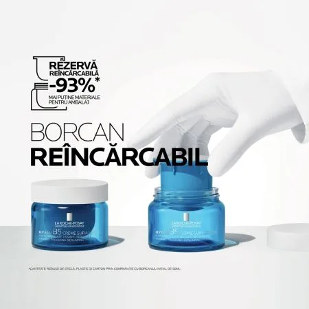 Rezerva Crema Supra-Activa cu Acid Hialuronic si Efect Antirid HYALU B5, La Roche-Posay | 50 ml — preț și oferte