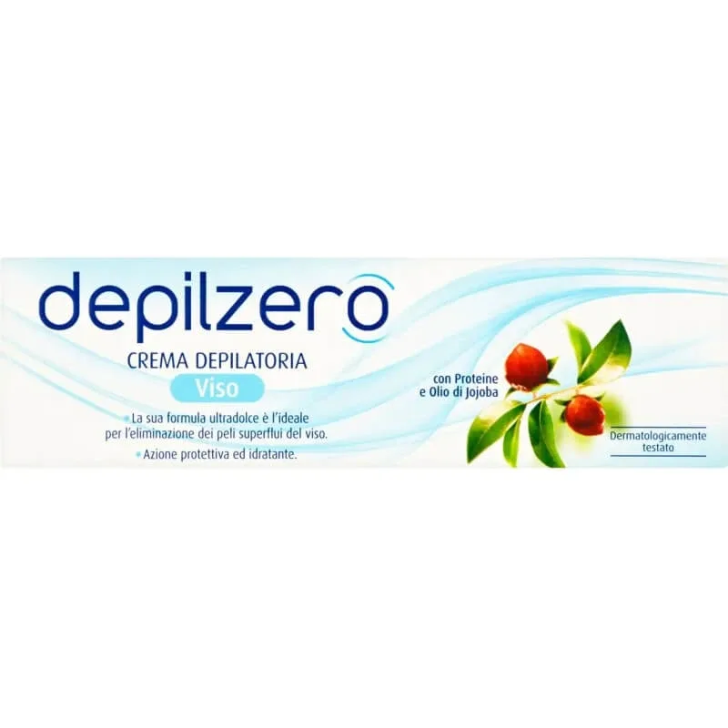 Depilzero Cremă depilatoare pentru față, pentru pielea delicată, cu floare de lotus și aloe vera, 50 ml — preț și oferte