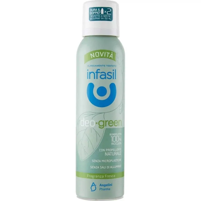 Infasil Deo green, parfum proaspăt – deodorant spray 125 ml — preț și oferte