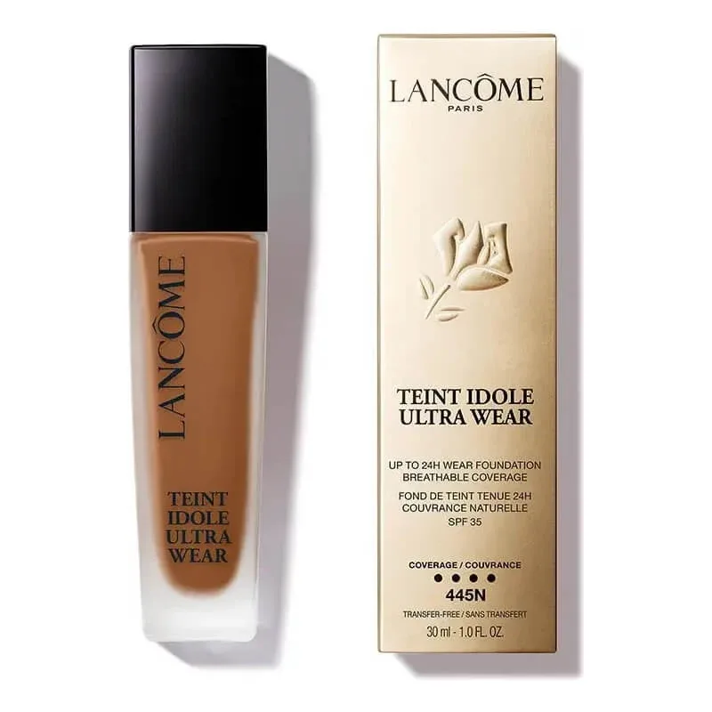 Lancome Teint Idole Ultra Wear – fond de ten lichid cu efect de „a doua piele” – nr. 445n — preț și oferte