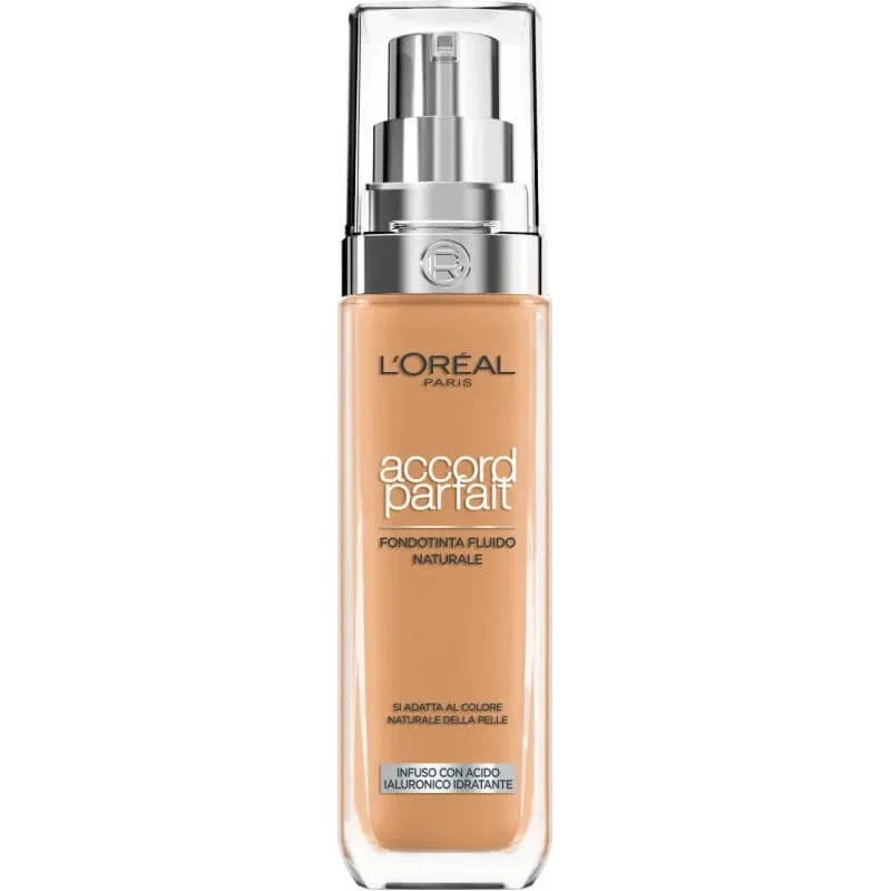 L’Oréal Paris Accord Parfait Fond de Teint – fond de ten fluid – nr. 7R/7C Ambre Rosé — preț și oferte