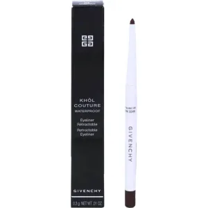Givenchy Khol Couture Waterproof – creion de ochi nr. 2, nuanța Chestnut