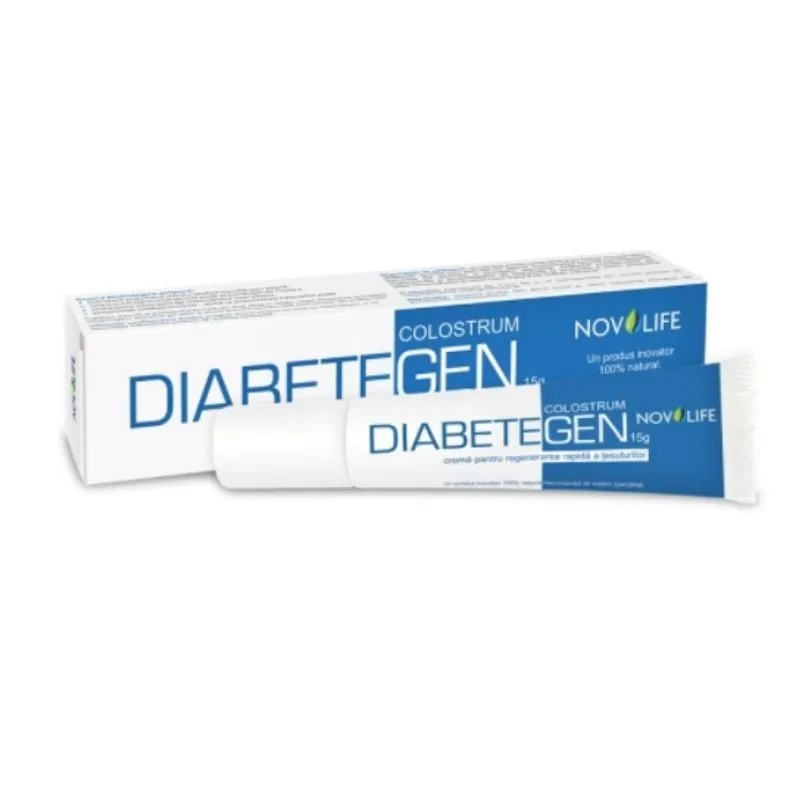 Crema pentru regenerarea tesuturilor Diabetegen, 15 g, Genoscope — preț și oferte