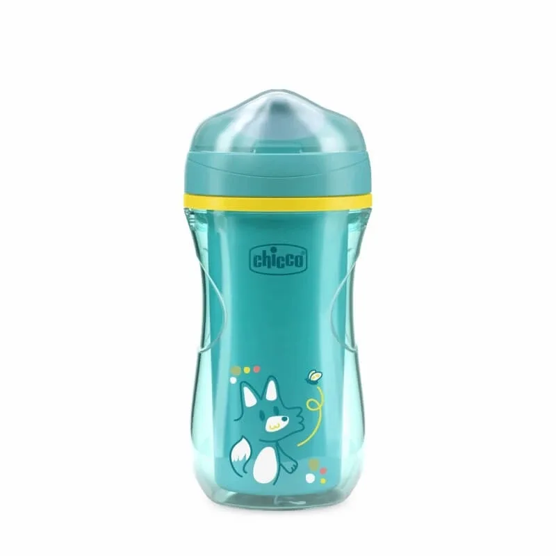 Chicco cană Active 14 luni+, capacitate 266 ml, culoare albastru deschis — preț și oferte