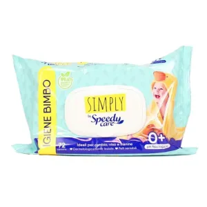 Speedy care Simply 72 – 72 de șervețele multifuncționale delicate pentru pielea sensibilă a bebelușilor