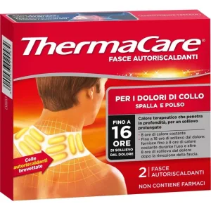 Thermacare 2 benzi autoîncălzitoare pentru durerile de gât