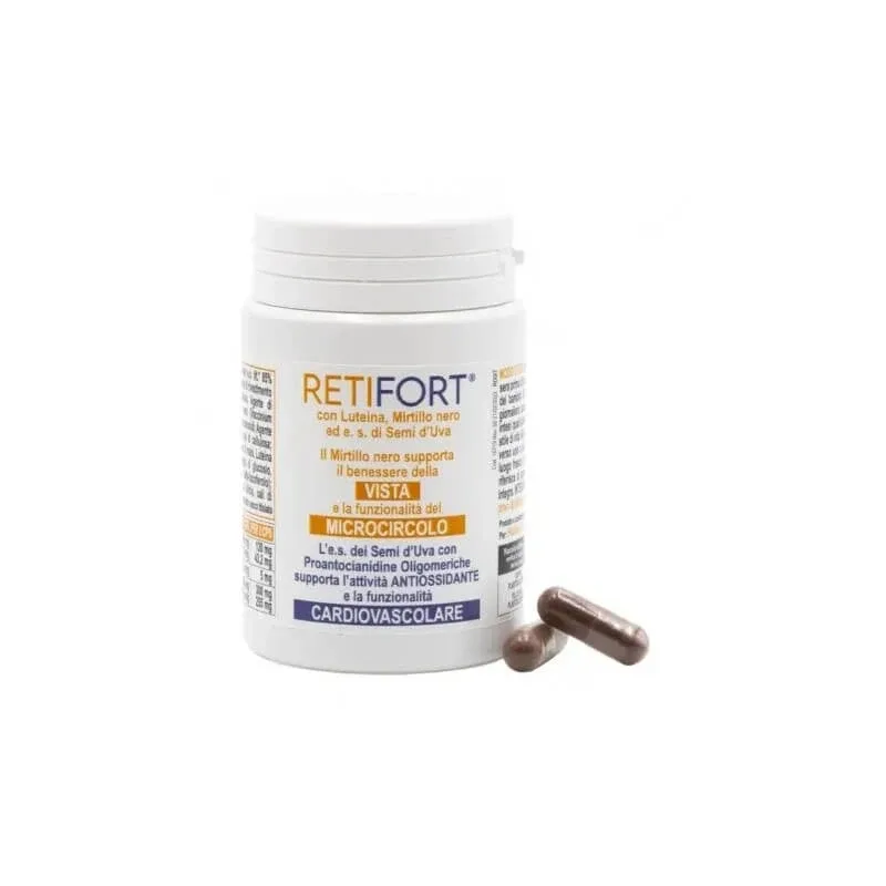 Vea Retifort 60 capsule – supliment alimentar pentru sănătatea vederii și a microcirculației — preț și oferte
