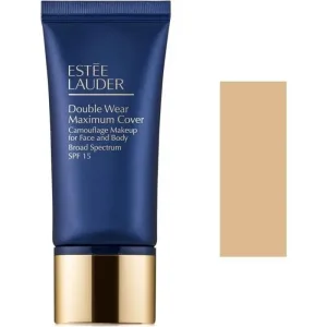 Estee Lauder Double Wear Maximum Cover – fond de ten cremos cu SPF 15 – nr. 2n1 Desert Beige