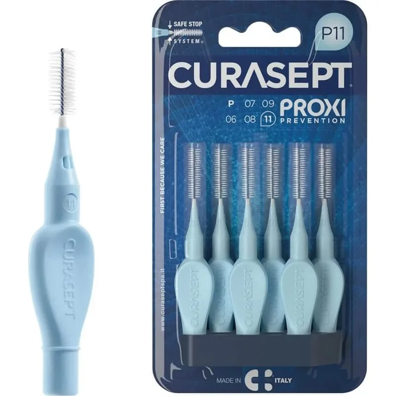 Curasept proxi prevention p11 - 6 scobitori interdentari de 1,1 mm — preț și oferte