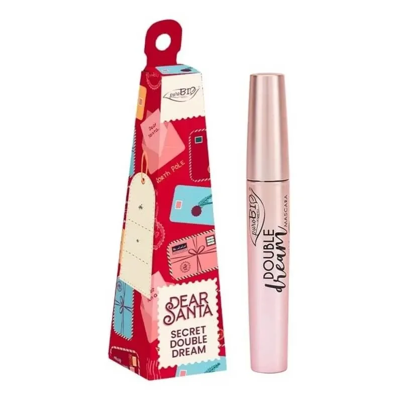 Purobio Dear Santa – rimel Secret Double Dream, negru — preț și oferte