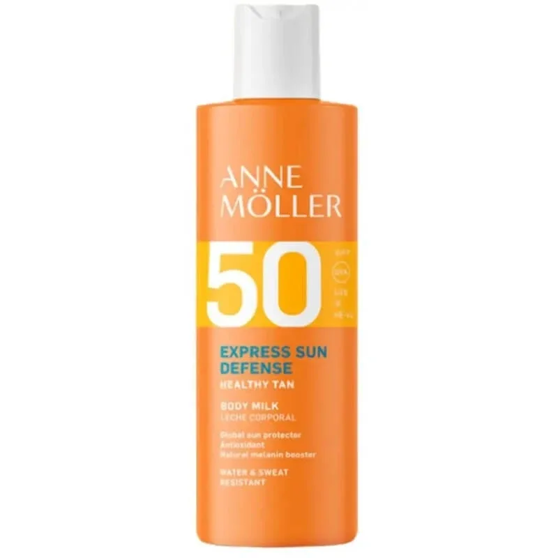Anne Moller Cremă de protecție solară SPF 50, lapte de corp Express Sun Defense, protecție ridicată, 175 ml — preț și oferte