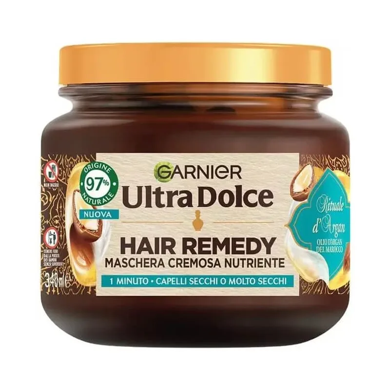 Garnier Ultra Doux Hair Remedy Ritualul Arganului – mască hrănitoare 340 ml — preț și oferte