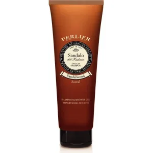 Perlier Sandal de Kashmir – gel de duș și șampon cu aromă de sandal de Kashmir, 250 ml