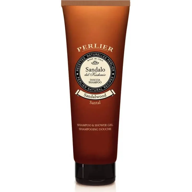 Perlier Sandal de Kashmir – gel de duș și șampon cu aromă de sandal de Kashmir, 250 ml — preț și oferte