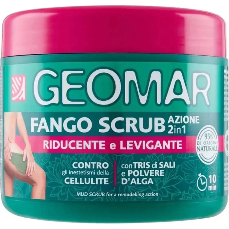 Geomar Fango scrub 2 în 1, cu efect reducător și netezitor, 600 g — preț și oferte