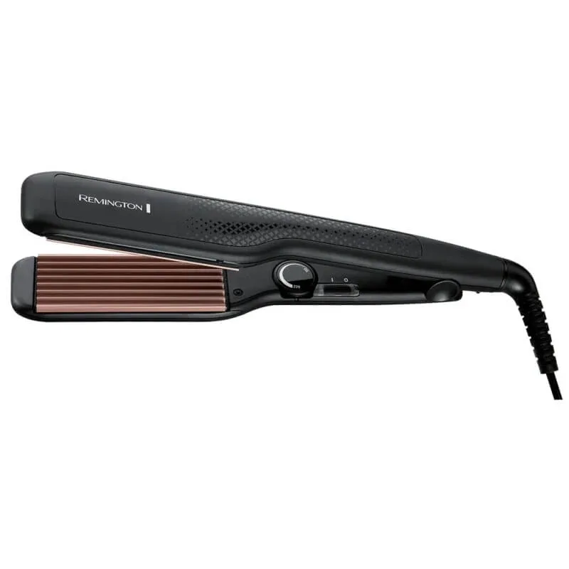 Remington Ceramic Crimp S3580 – placă de ondulare pentru volum și bucle, cu plăci late — preț și oferte
