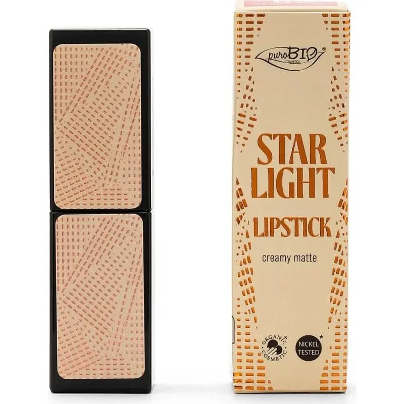 Purobio Starlight Lipstick Creamy Matte – ruj mat nr. 02 Merry Berry — preț și oferte