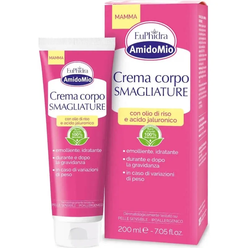 Euphidra Amido Mio – cremă de corp împotriva vergeturilor, 200 ml — preț și oferte