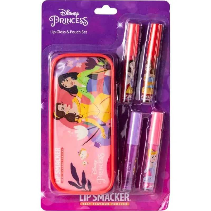 Lip Smacker Disney Princess – set cu luciu de buze și husă — preț și oferte