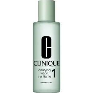 Clinique Clarifying Lotion 1 – loțiune exfoliantă pentru pielea foarte uscată până la uscată, 400 ml