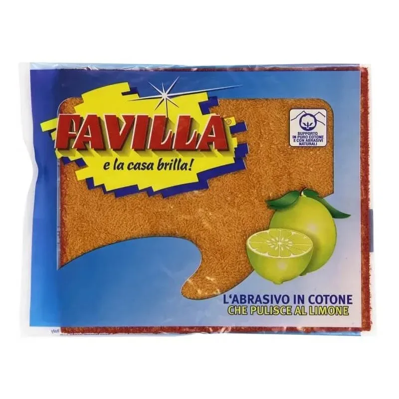 Favilla Burete abraziv din bumbac cu aromă de lămâie — preț și oferte
