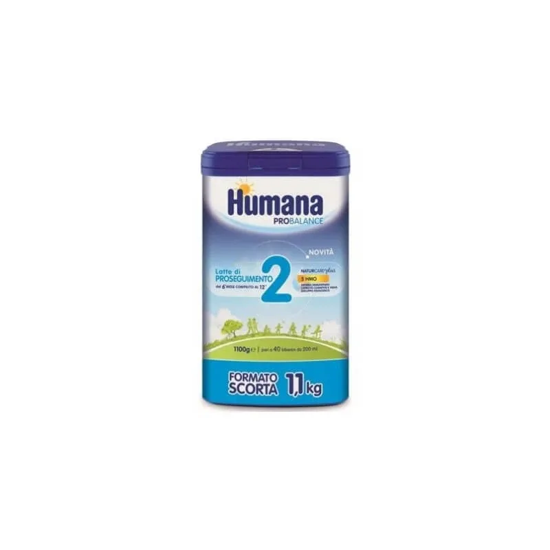 Humana 2 Probalance – lapte praf de continuare pentru copii, 1.100 gr — preț și oferte
