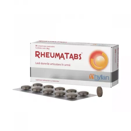Rheumatabs | 30 comprimate masticabile HYLLAN PHARMA — preț și oferte