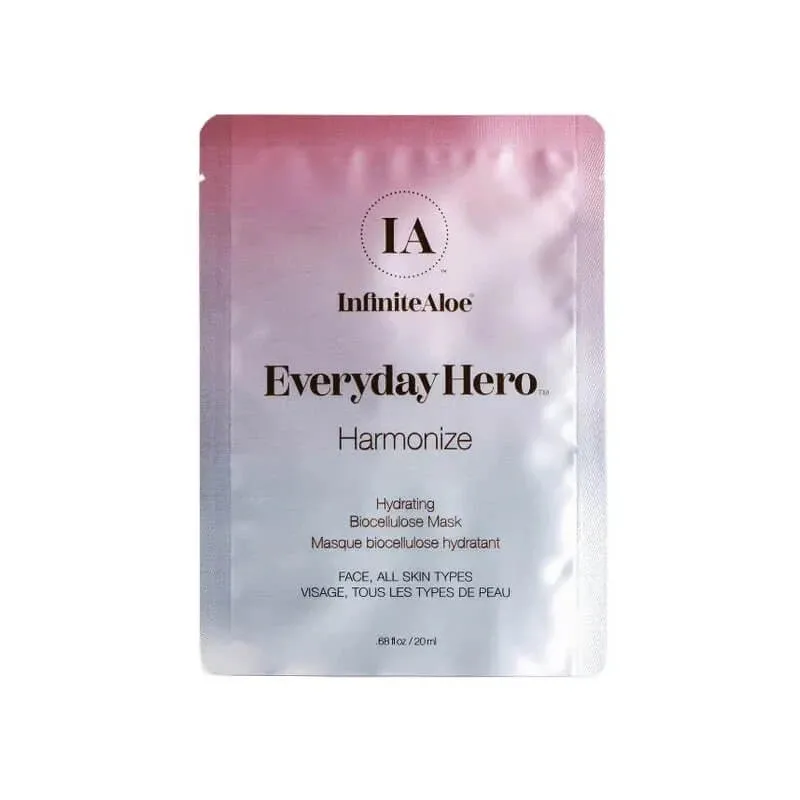 Infinite aloe Everyday hero harmonize – mască hidratantă pentru față 20 ml — preț și oferte
