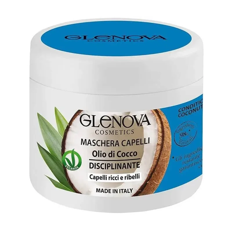 Glenova Mască de păr disciplinantă cu ulei de cocos 500 ml — preț și oferte