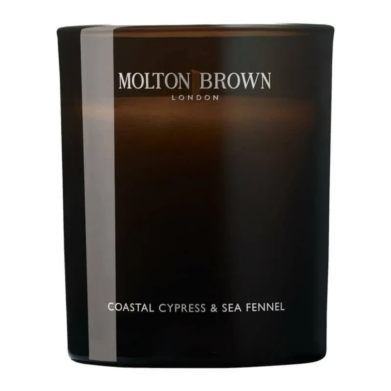 Molton Brown Ciprus de coastă și fenicul marin – lumânare parfumată 190 g — preț și oferte