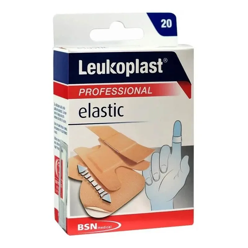 Leukoplast elastic – 20 de plasturi asortați în trei dimensiuni — preț și oferte