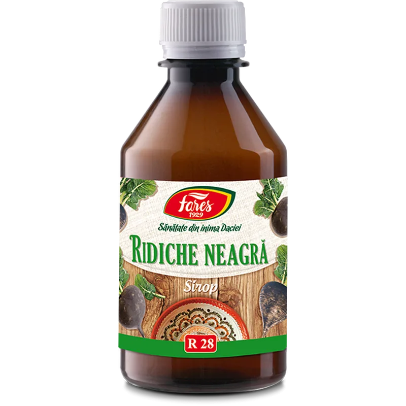 Ridiche neagra, R28, sirop, Fares | 250 ml — preț și oferte