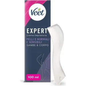 Veet Expert - cremă de epilare pentru piele normală și sensibilă, 100 ml