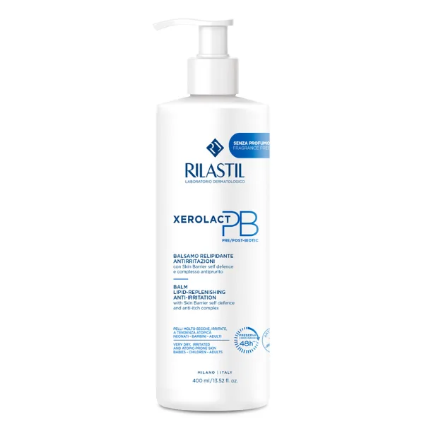 Rilastil Xerolact Balsam Pre/Post Biotic Anti-iritatii, Istituto Ganassini | 400 ml — preț și oferte