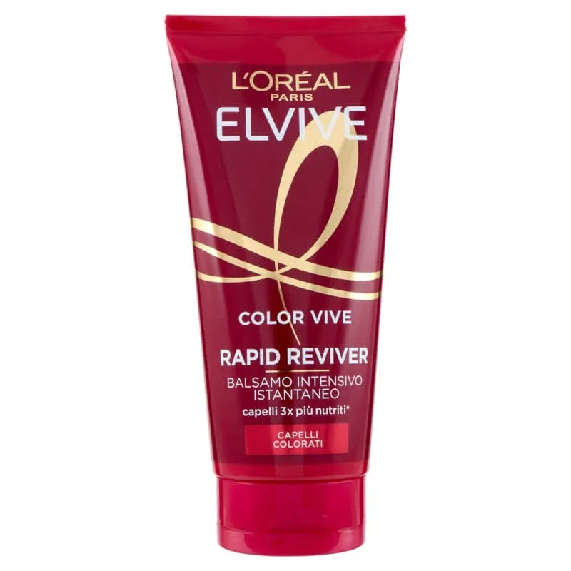 Elvive Color Vive Rapid Reviver – balsam intensiv cu efect instantaneu, care redă strălucirea și hrănește părul vopsit, 180 ml — preț și oferte