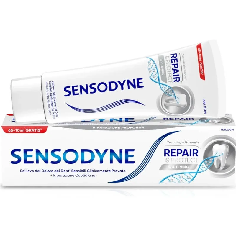 Sensodyne Repair &amp; Protect Whitening – pastă de dinți pentru albire, 75 ml — preț și oferte