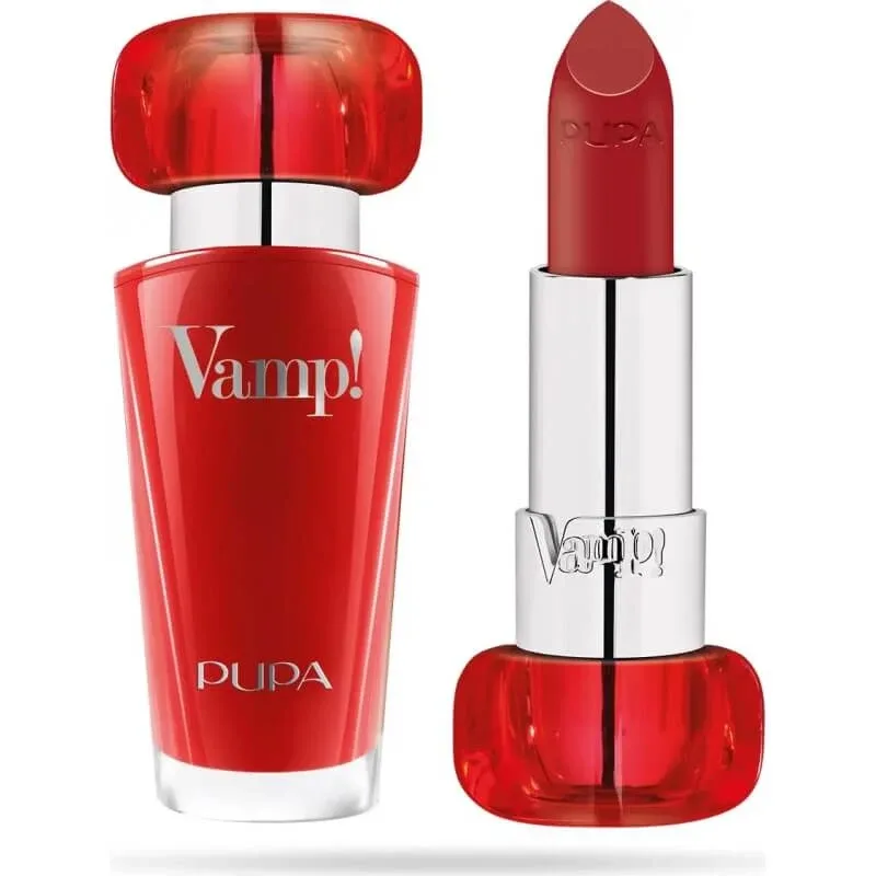 Pupa Vamp! Ruj volumizant nr. 302 Ruby Red — preț și oferte