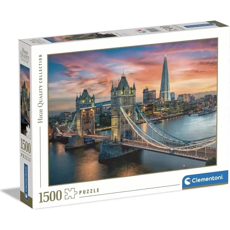 Clementoni London twilight 31694 – puzzle de 1500 de piese — preț și oferte