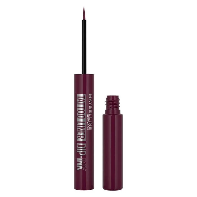 Maybelline Tattoo Liner Dip-Ink – creion de ochi cu rezistență îndelungată – burgundy Maybelline New York — preț și oferte