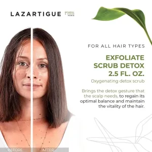 Lazartigue Exfoliate - gel exfoliant de utilizat înainte de șamponare, 75 ml