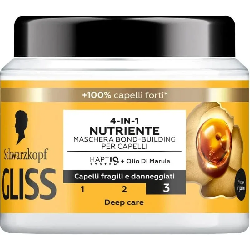 Schwarzkopf Nutriente - mască 4-în-1 pentru întărirea legăturilor, 400 g — preț și oferte