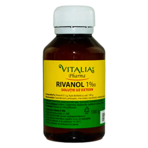 RIVANOL 1%0 100G VIVA PHARMA — preț și oferte