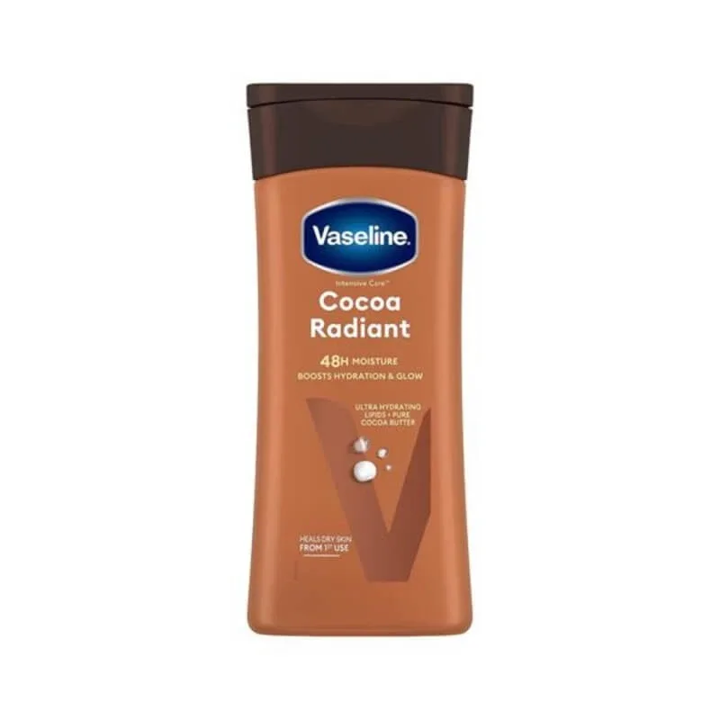 Vaseline Intensive Care Cocoa Radiant – loțiune hidratantă și hrănitoare pentru corp, destinată tenului uscat, 400 ml — preț și oferte
