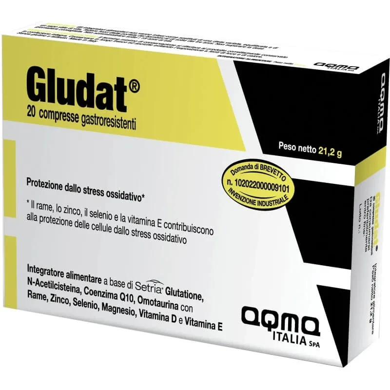 Gludat 20 comprimate cu eliberare întârziată - supliment antioxidant — preț și oferte