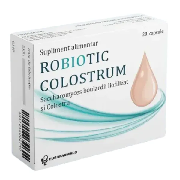 RoBiotic Colostrum, Eurofarmaco | 20 capsule — preț și oferte
