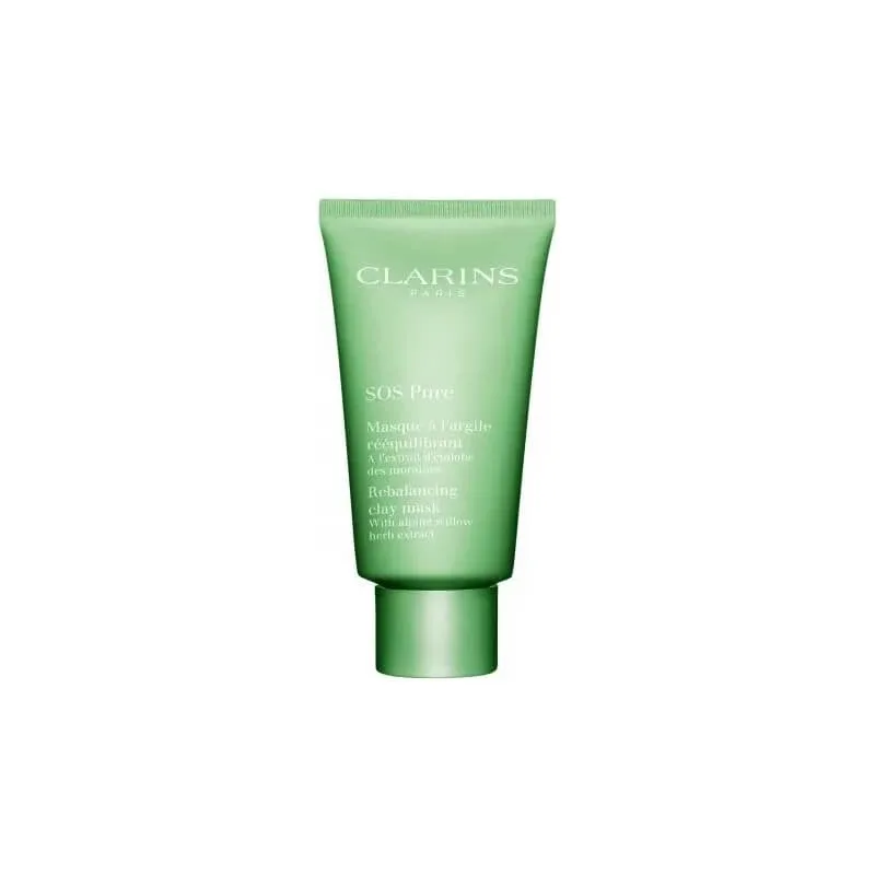 Clarins SOS Pure – mască de față pentru ten mixt sau gras, 75 ml — preț și oferte